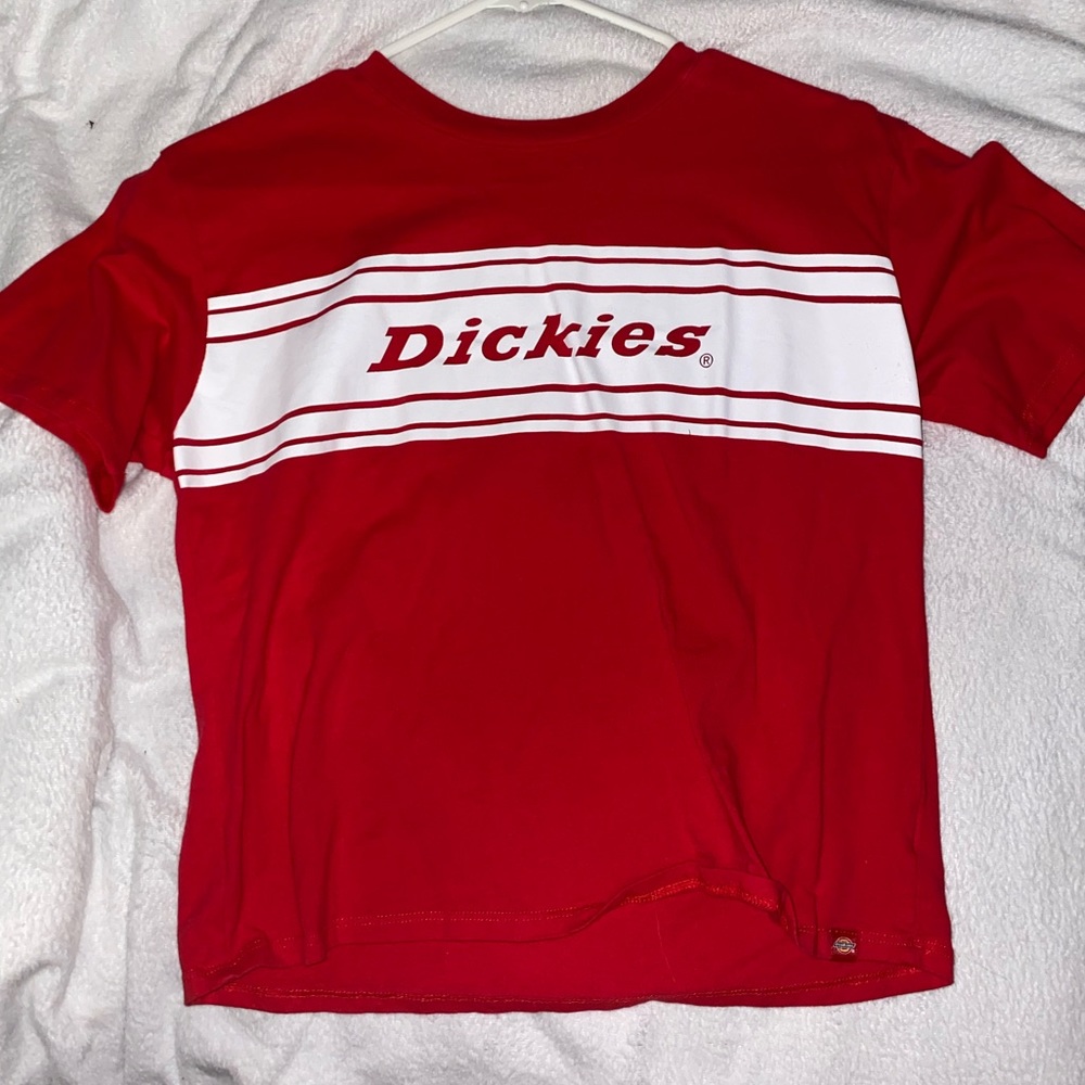 Dickies Medium Red Cropped Tee